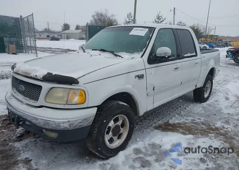 2001 Ford F-150 King Ranch Edition/Lariat/Xlt from USA, damaged, VIN 1FTRW08L91KF52428
